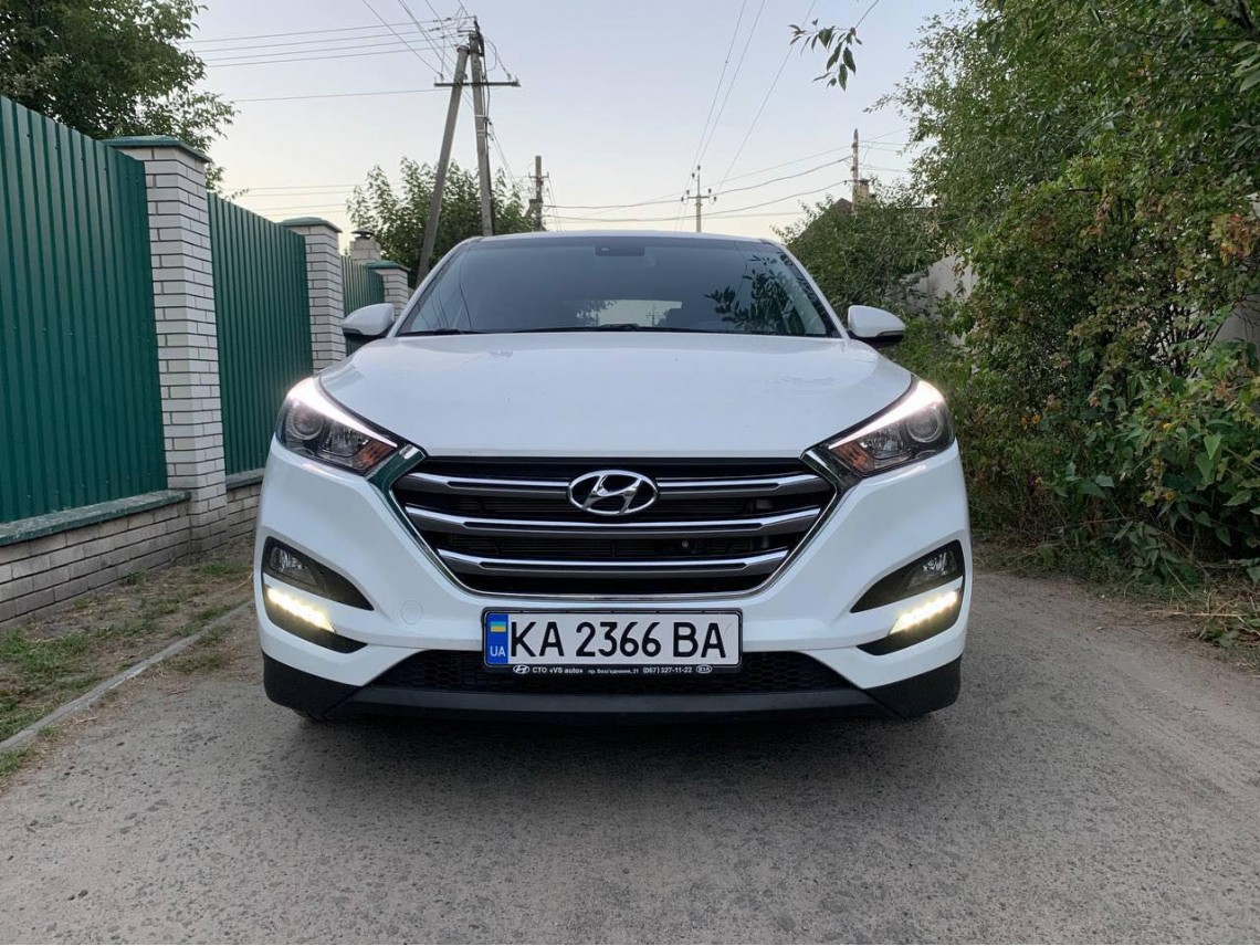 Rent a Hyundai Tucson in Kyiv